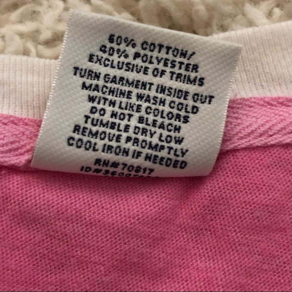 Vintage VS PINK Varsity Short Sleeve Tee - Picture 10 of 10